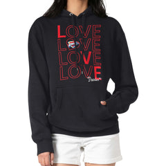 NBA - Oklahoma City Thunder G-III 4Her by Carl Banks Women's Basketball Love Fleece Pullover Hoodie - Black