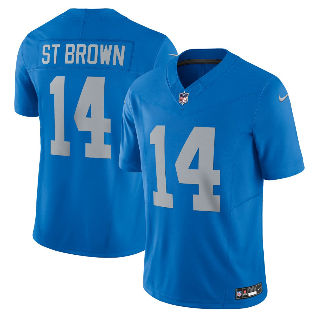 Amon-Ra St. Brown Detroit Lions Vapor F.U.S.E. Alternate Limited Jersey Blue - Nike