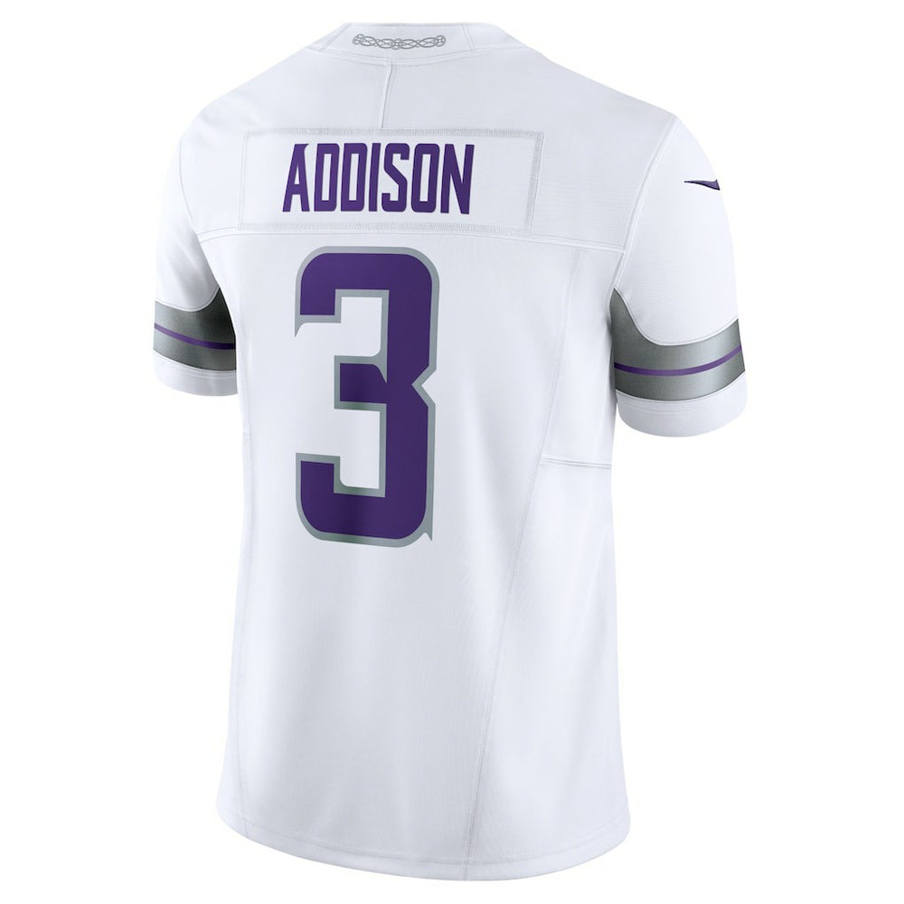 Jordan Addison Minnesota Vikings Alternate Vapor F.U.S.E. Limited Jersey White - Nike