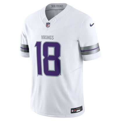 Justin Jefferson Minnesota Vikings Alternate Vapor F.U.S.E. Limited Jersey - White | NFL Jerseys
