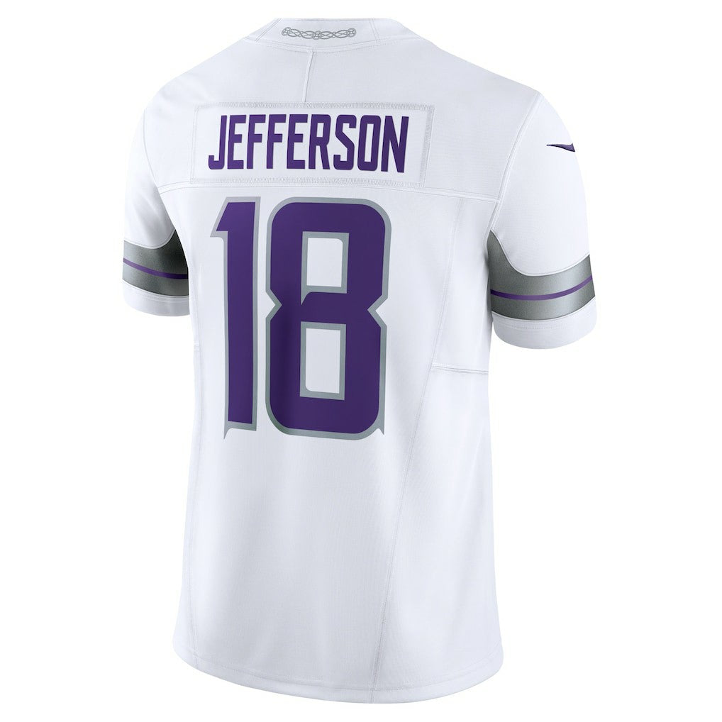 Justin Jefferson Minnesota Vikings Alternate Vapor F.U.S.E. Limited Jersey - White | NFL Jerseys