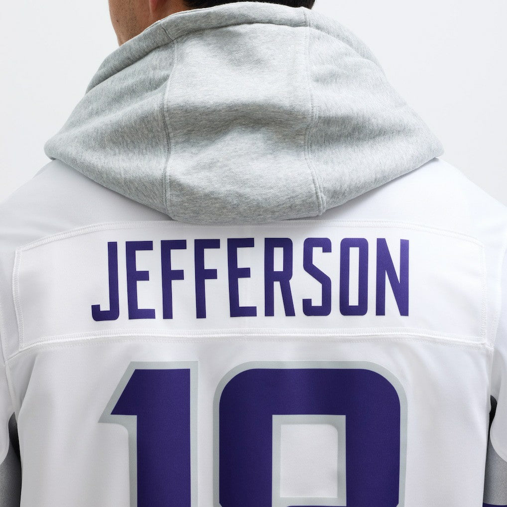 Justin Jefferson Minnesota Vikings Alternate Vapor F.U.S.E. Limited Jersey - White | NFL Jerseys