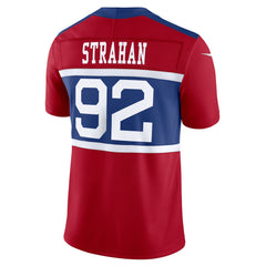 Michael Strahan New York Giants Alternate Vapor F.U.S.E. Retired Player Limited Jersey Century Red - Nike