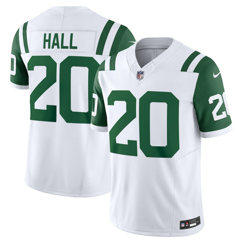 Breece Hall New York Jets Classic Alternate Vapor F.U.S.E. Limited Jersey White - Nike