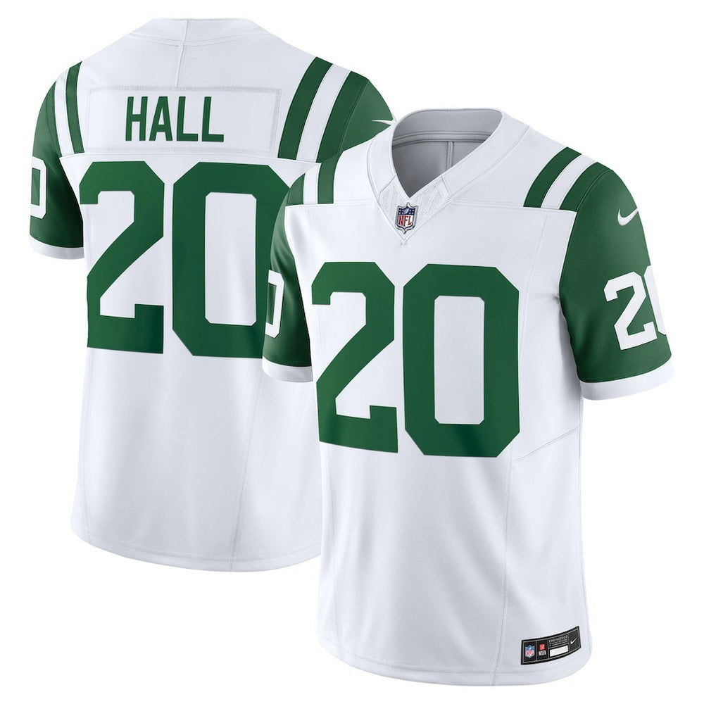 Breece Hall New York Jets Classic Alternate Vapor F.U.S.E. Limited Jersey White - Nike