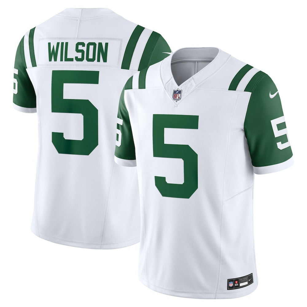 Garrett Wilson New York Jets Classic Alternate Vapor F.U.S.E. Limited Jersey White - Nike