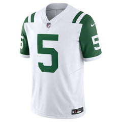 Garrett Wilson New York Jets Classic Alternate Vapor F.U.S.E. Limited Jersey White - Nike