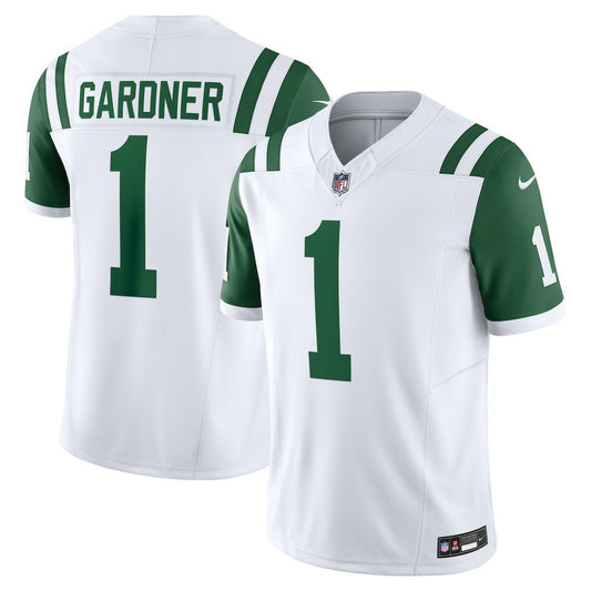 Ahmad Sauce Gardner New York Jets Classic Alternate Vapor F.U.S.E. Limited Jersey - White | NFL Jerseys