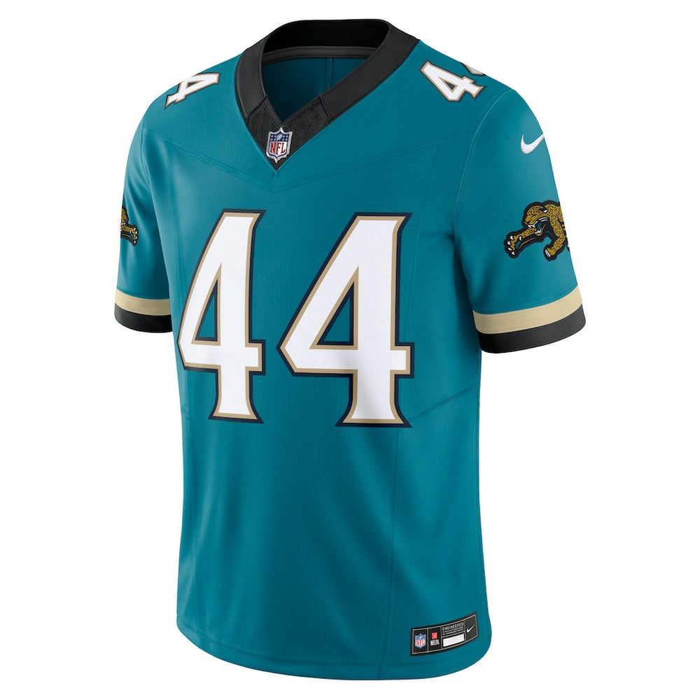 Travon Walker Jacksonville Jaguars Prowler Throwback Vapor F.U.S.E. Limited Jersey Teal - Nike