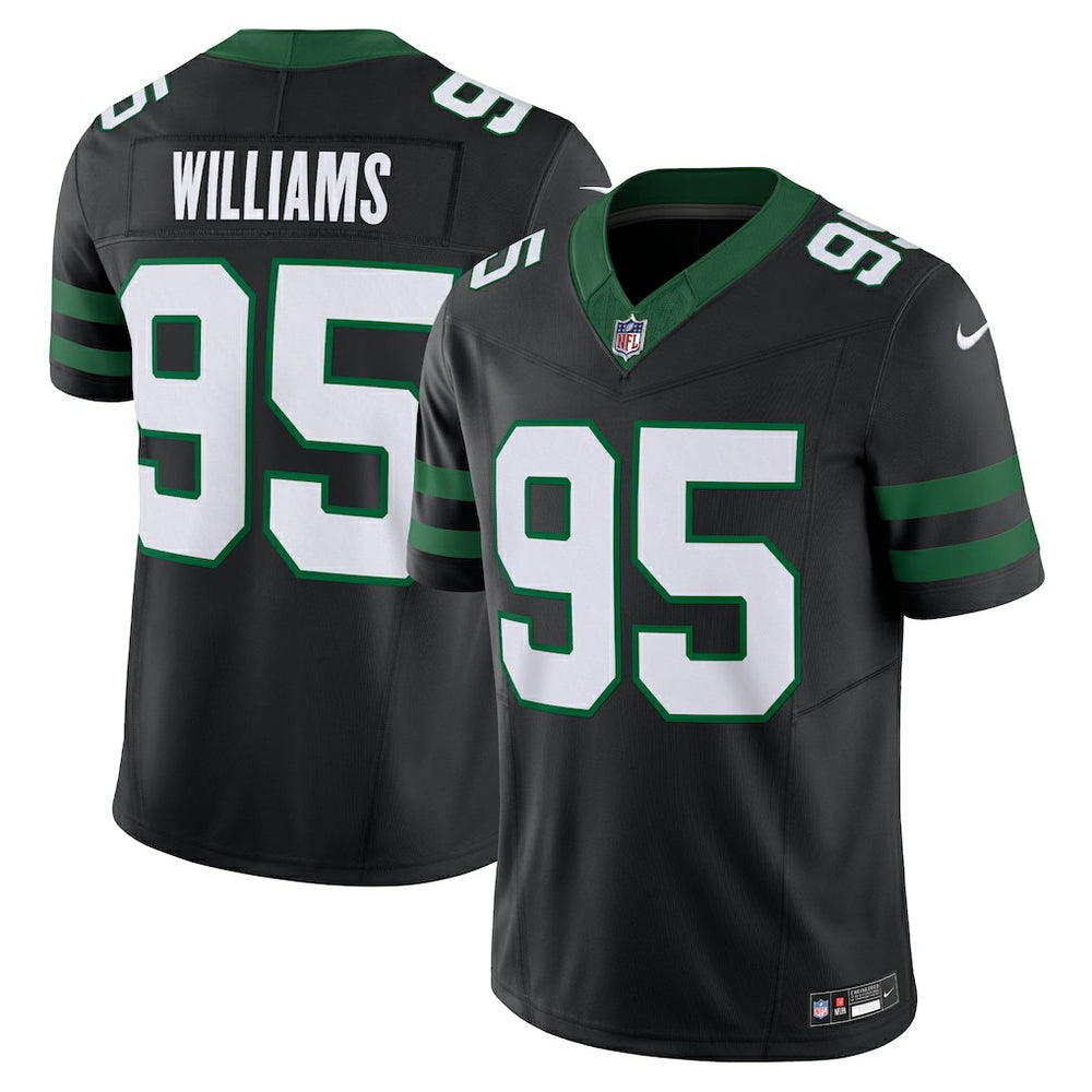 Quinnen Williams New York Jets Alternate Vapor F.U.S.E. Limited Jersey Legacy Black - Nike