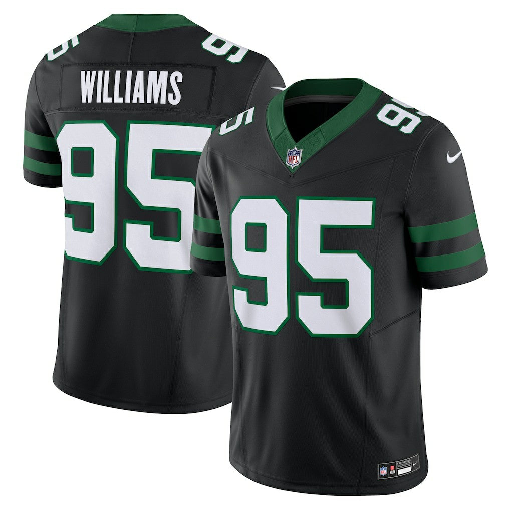 Quinnen Williams New York Jets Alternate Vapor F.U.S.E. Limited Jersey Legacy Black - Nike