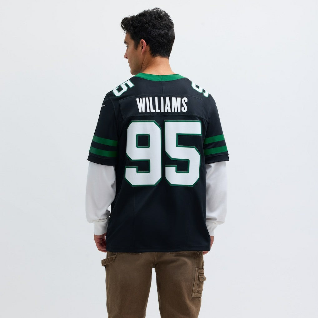 Quinnen Williams New York Jets Alternate Vapor F.U.S.E. Limited Jersey Legacy Black - Nike