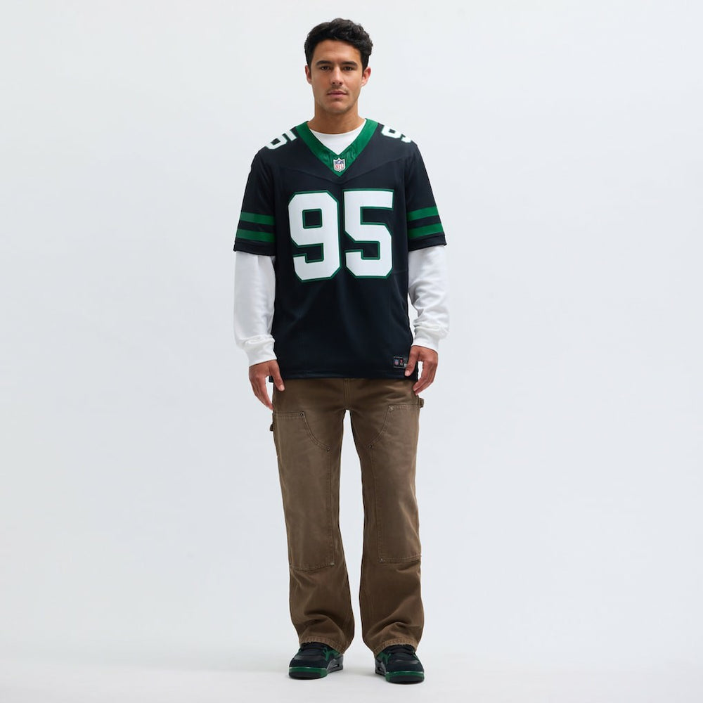 Quinnen Williams New York Jets Alternate Vapor F.U.S.E. Limited Jersey Legacy Black - Nike