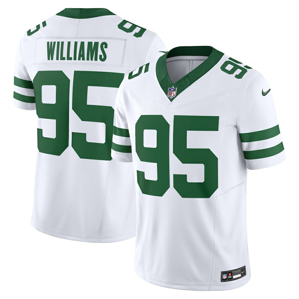 Quinnen Williams New York Jets Vapor F.U.S.E. Limited Jersey Legacy White - Nike