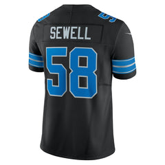 Penei Sewell Detroit Lions Vapor F.U.S.E. Alternate Limited Jersey Black - Nike