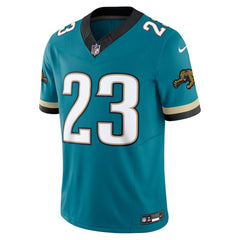 Foye Oluokun Jacksonville Jaguars Prowler Throwback Vapor F.U.S.E. Limited Jersey Teal - Nike