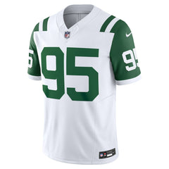 Quinnen Williams New York Jets Classic Alternate Vapor F.U.S.E. Limited Jersey White - Nike