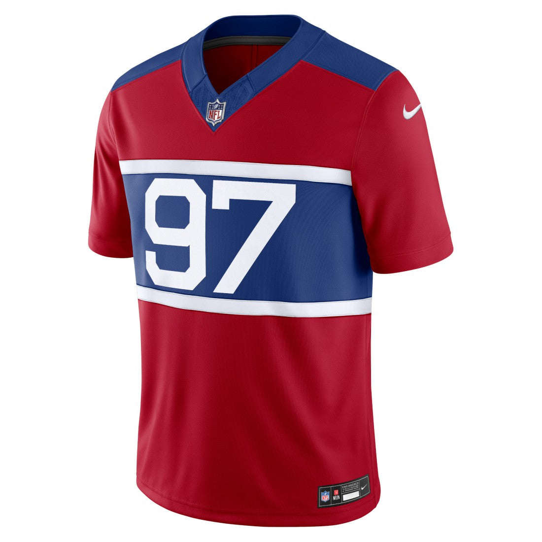 Dexter Lawrence II New York Giants Alternate Vapor F.U.S.E. Limited Jersey Century Red - Nike