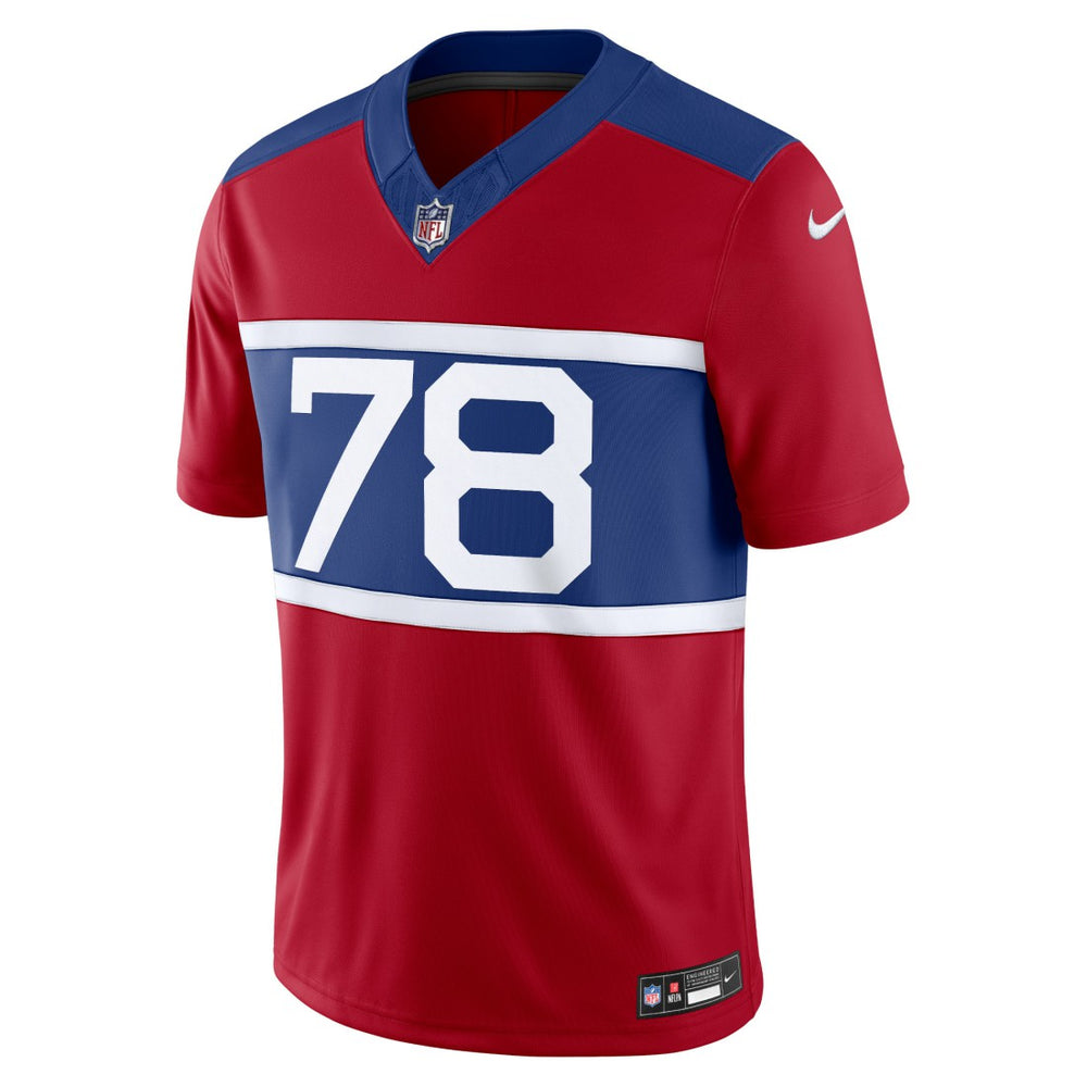 Andrew Thomas New York Giants Alternate Vapor F.U.S.E. Limited Jersey Century Red - Nike