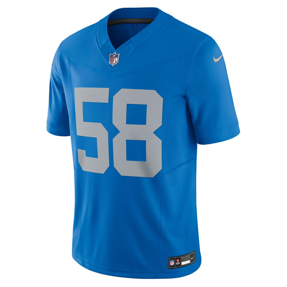 Penei Sewell Detroit Lions Vapor F.U.S.E. Alternate Limited Jersey Blue - Nike