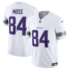 Randy Moss Minnesota Vikings Alternate Vapor F.U.S.E. Retired Player Limited Jersey White - Nike