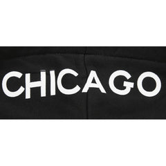 NBA - Chicago Bulls Pro Standard Women's 2023/24 City Edition Cropped Pullover Hoodie - Black