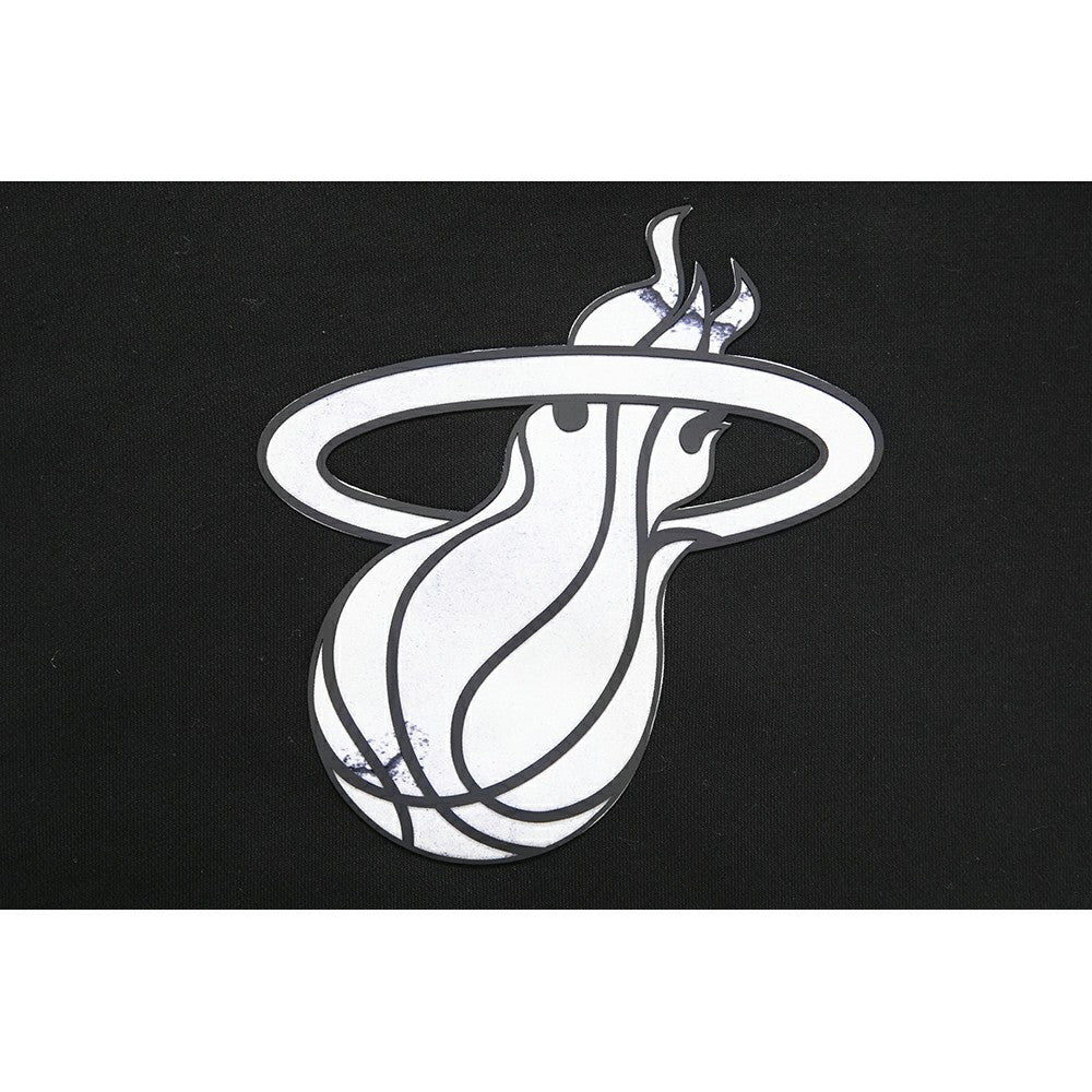 NBA - Miami Heat Pro Standard Women's 2023/24 City Edition Cropped Pullover Hoodie - Black