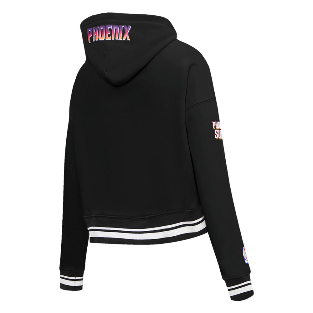 NBA - Phoenix Suns Pro Standard Women's 2023/24 City Edition Cropped Pullover Hoodie - Black