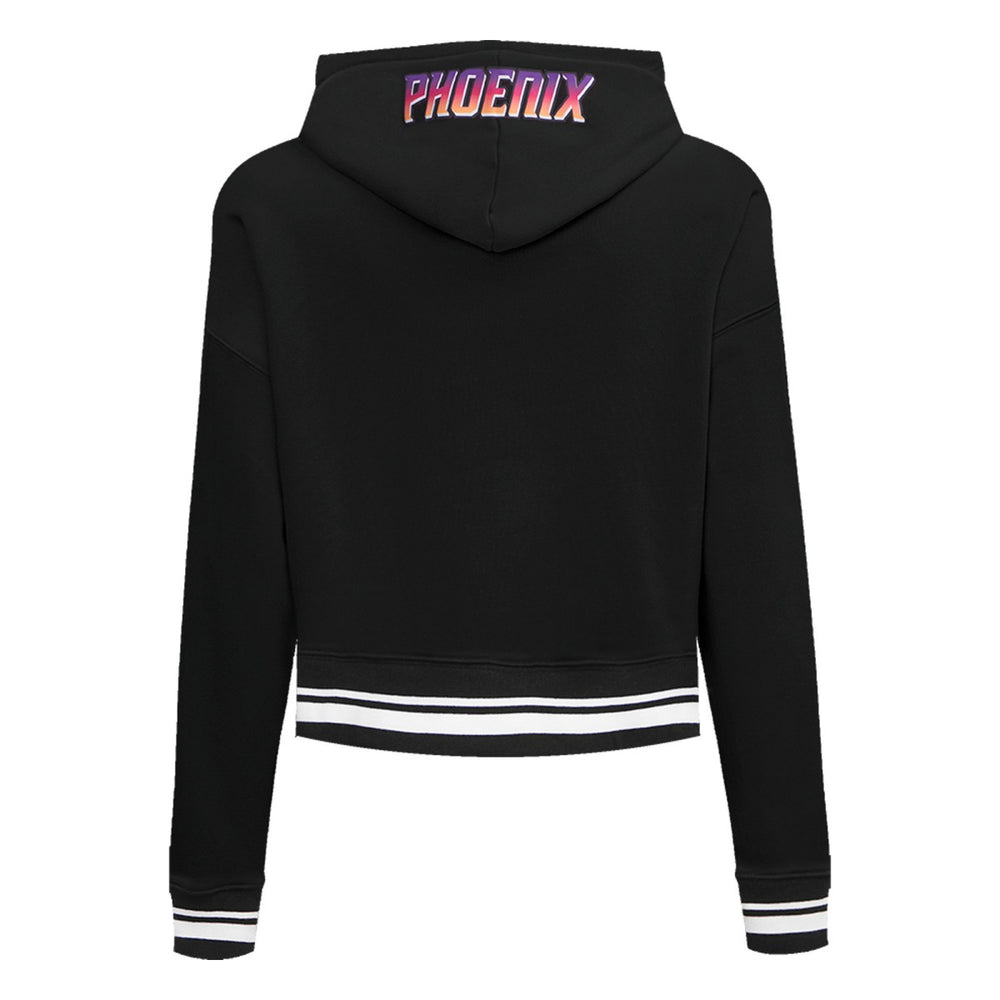 NBA - Phoenix Suns Pro Standard Women's 2023/24 City Edition Cropped Pullover Hoodie - Black