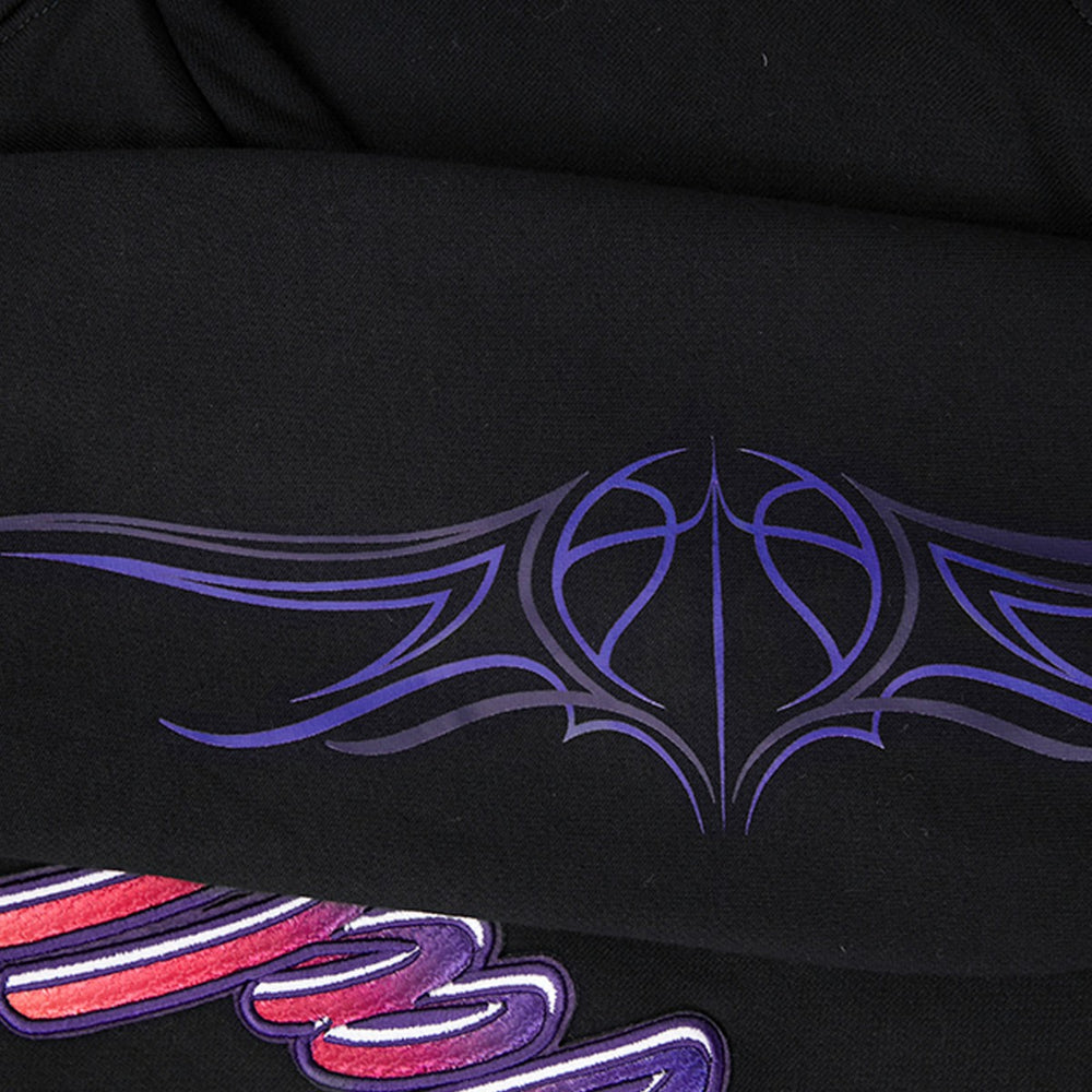 NBA - Phoenix Suns Pro Standard Women's 2023/24 City Edition Cropped Pullover Hoodie - Black