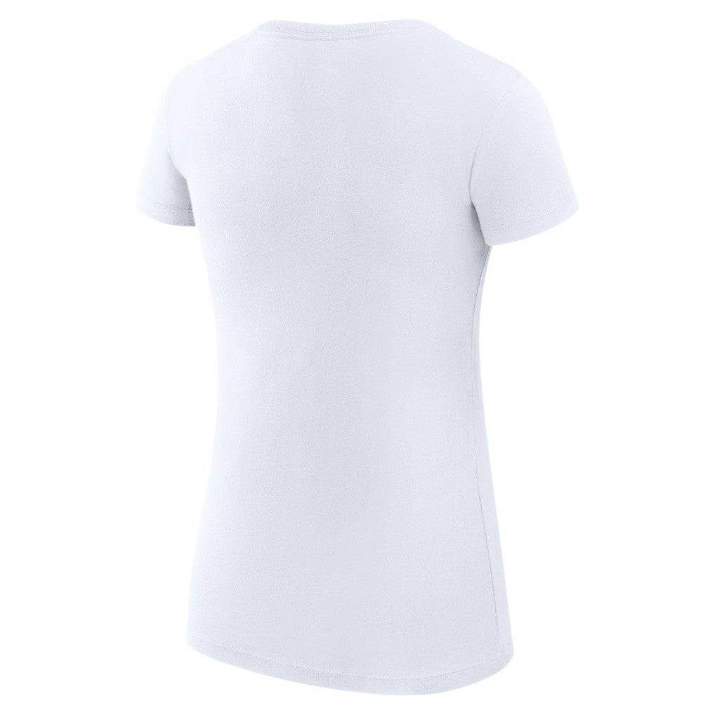 NBA - Cleveland Cavaliers G-III 4Her by Carl Banks Women's Super-Slim Fit Lightweight Basketball Girls T-Shirt - White