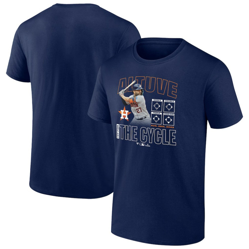 Jose Altuve Houston Astros Cycle T-Shirt Sale