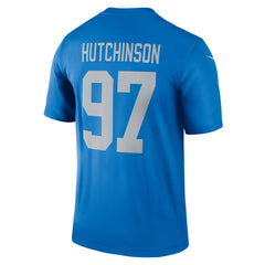 Aidan Hutchinson Detroit Lions Legend Player Performance Top Blue - Nike