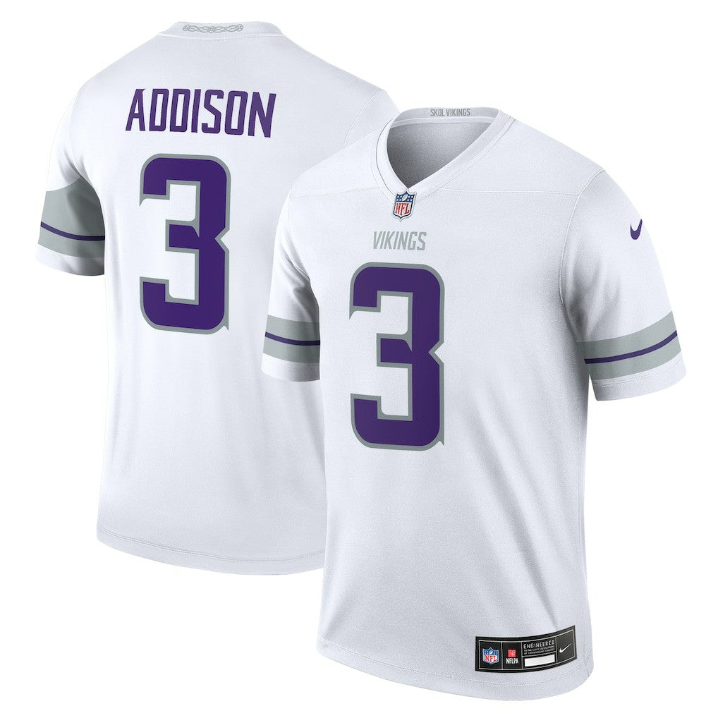 Jordan Addison Minnesota Vikings Legend Player Performance Top White - Nike