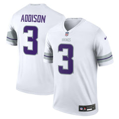 Jordan Addison Minnesota Vikings Legend Player Performance Top White - Nike
