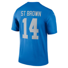 Amon-Ra St. Brown Detroit Lions Legend Player Performance Top Blue - Nike