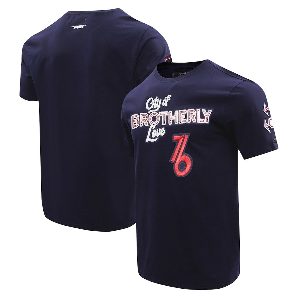 NBA - Philadelphia 76ers Pro Standard 2023 City Edition T-Shirt - Navy