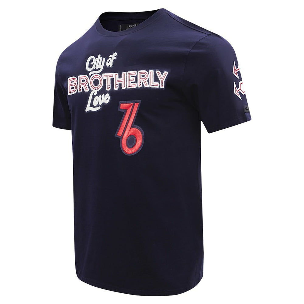 NBA - Philadelphia 76ers Pro Standard 2023 City Edition T-Shirt - Navy