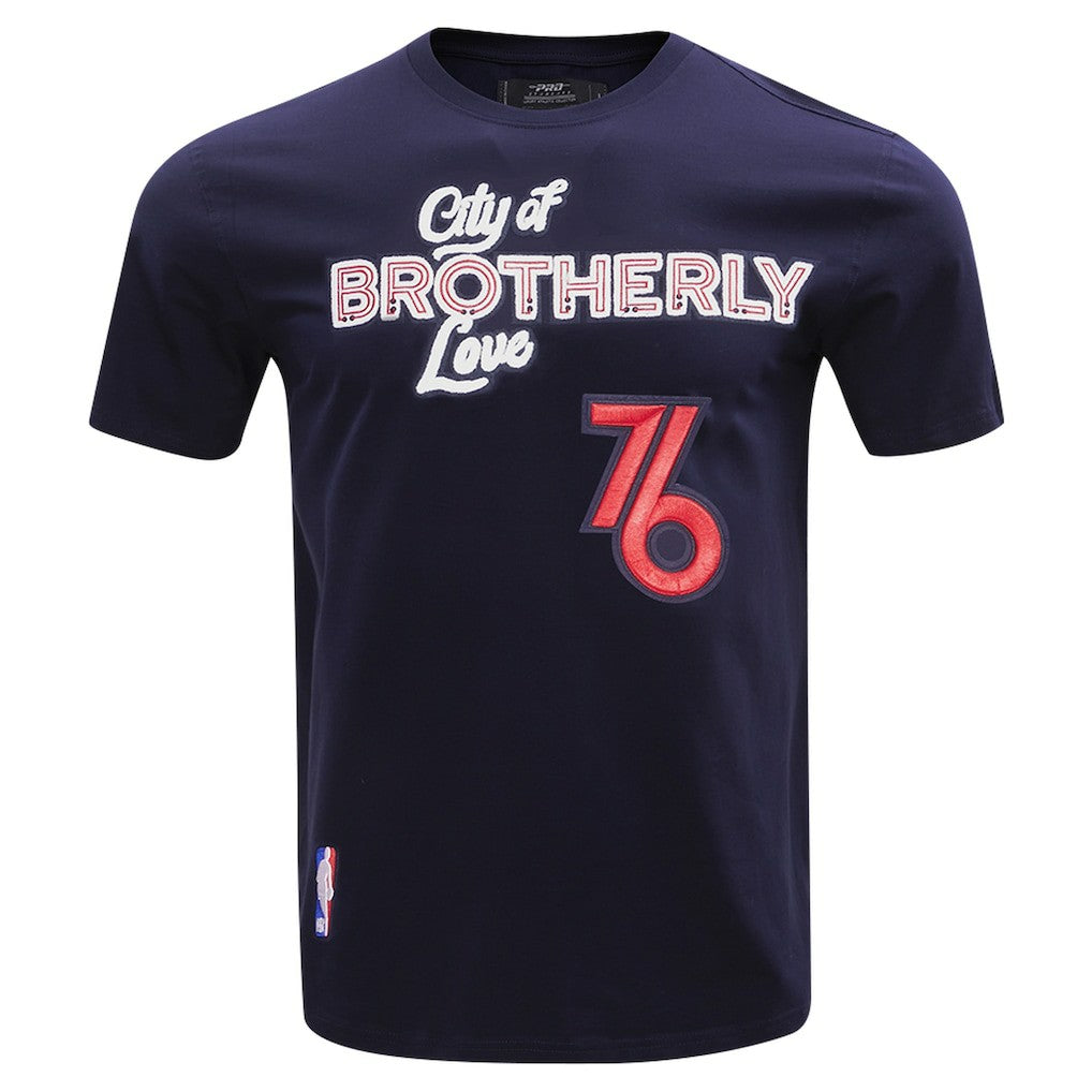 NBA - Philadelphia 76ers Pro Standard 2023 City Edition T-Shirt - Navy
