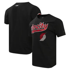 NBA - Portland Trail Blazers Pro Standard 2023 City Edition T-Shirt - Black
