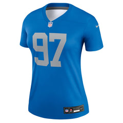 Aidan Hutchinson Detroit Lions Women's Alternate Legend Player Performance Top Blue - Nike