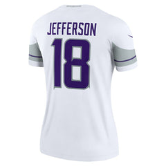 Justin Jefferson Minnesota Vikings Women's Alternate Legend Player Performance Top White - Nike