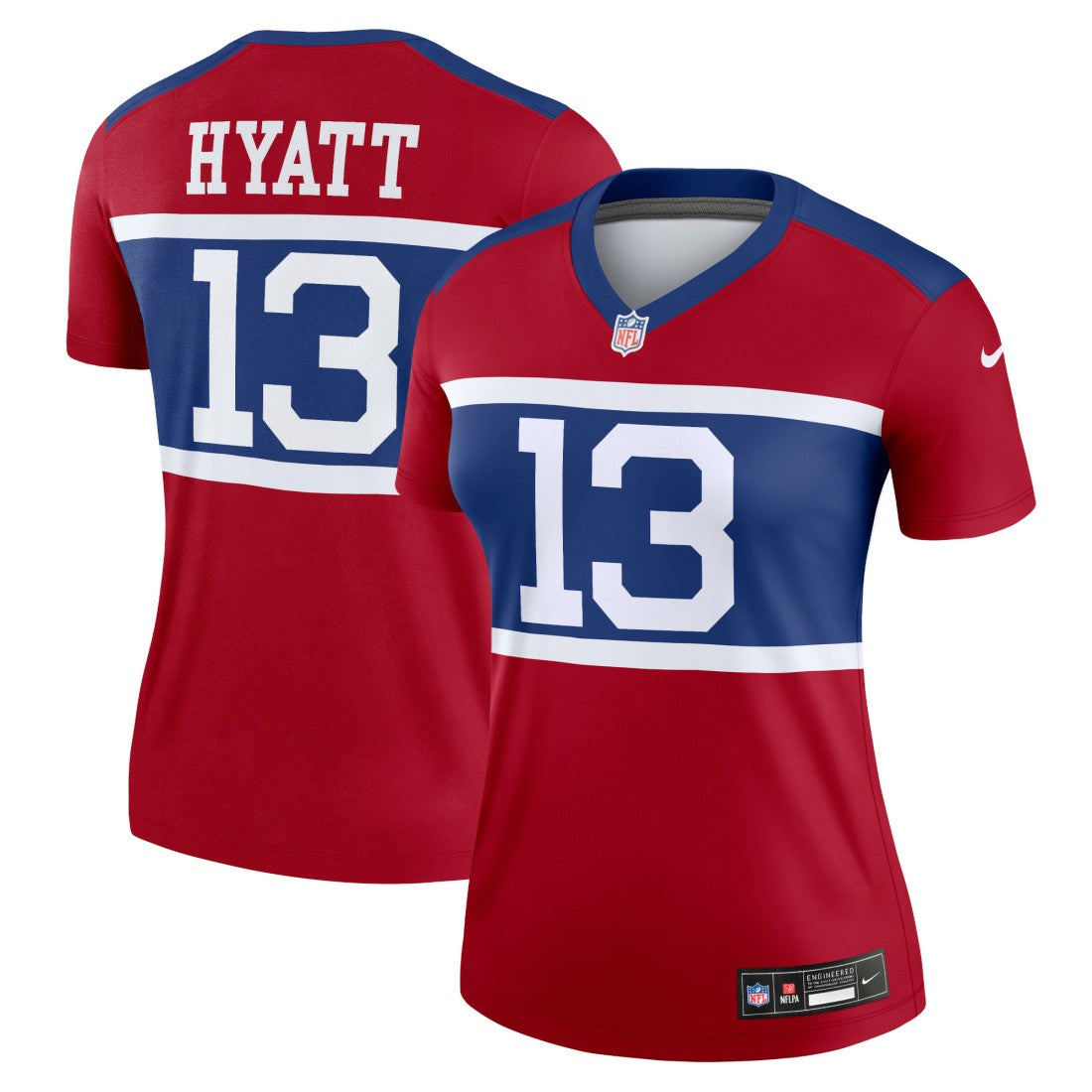 Jalin Hyatt New York Giants Women's Alternate Legend Player Performance Top Red - Nike