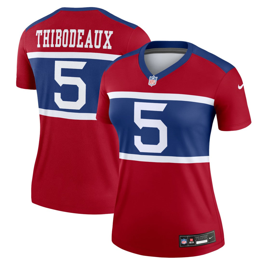 Kayvon Thibodeaux New York Giants Women's Alternate Legend Player Performance Top Red - Nike