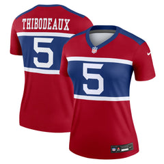 Kayvon Thibodeaux New York Giants Women's Alternate Legend Player Performance Top Red - Nike