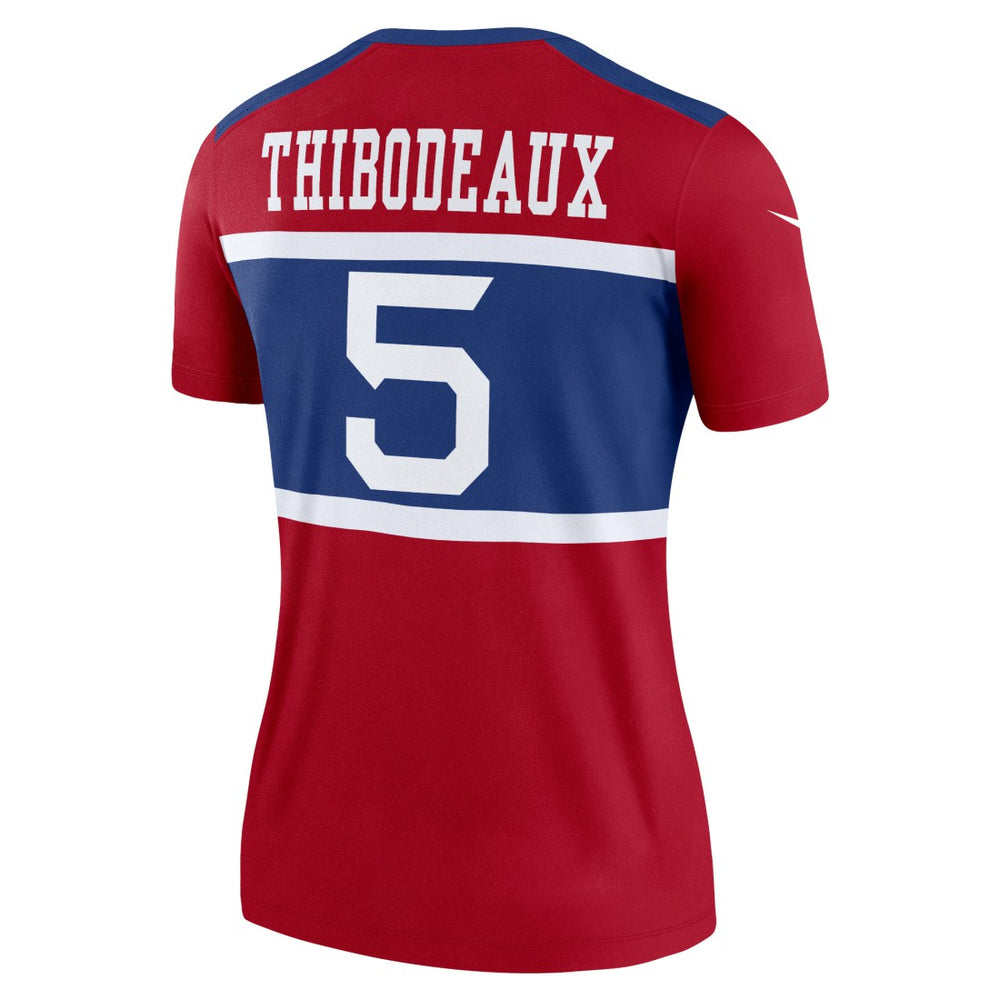 Kayvon Thibodeaux New York Giants Women's Alternate Legend Player Performance Top Red - Nike