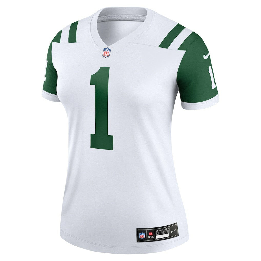 Ahmad Sauce Gardner New York Jets Women's Alternate Legend Player Performance Top Classic Alternate White - Nike