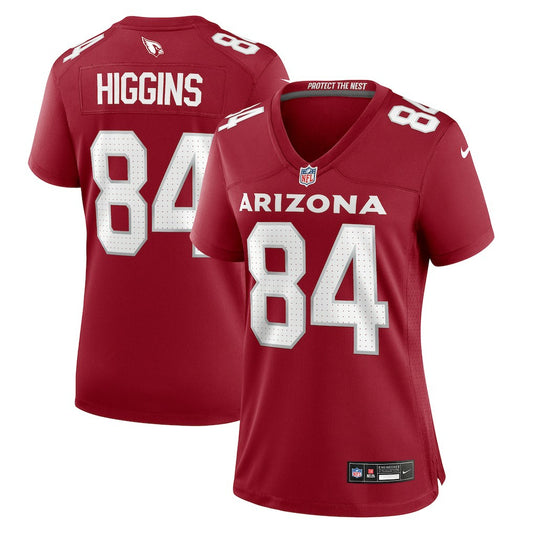 Elijah Higgins Arizona Cardinals Women's Team Game Jersey - Cardinal | NFL Jerseys