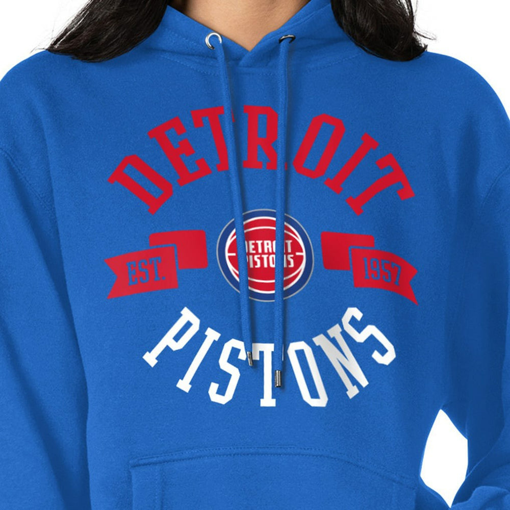 NBA - Detroit Pistons G-III 4Her by Carl Banks Women's City Pullover Hoodie - Blue