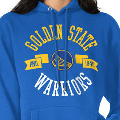 NBA - Golden State Warriors G-III 4Her by Carl Banks Women's City Pullover Hoodie - Royal